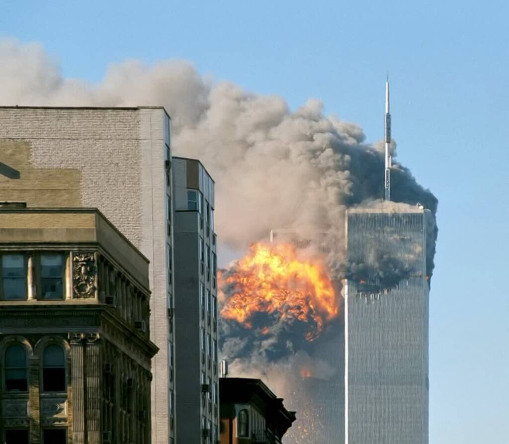 ua flight 175 hits wtc south tower 9 11 edit 2024 04 07 150358