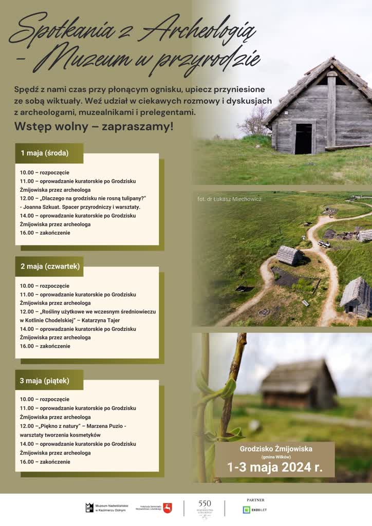 Majówkowe spotkania z archeologią w Grodzisku Żmijowiska 2 440197395_412017788249702_7645519837915939579_n.jpg