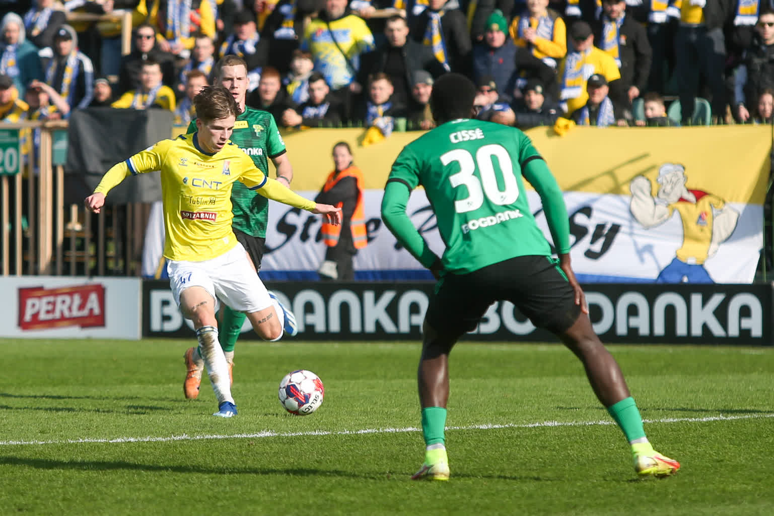 Na takie mecze się czeka! Motor Lublin z Górnikiem Łęczna o finał baraży 3 BQ8V4174.jpg