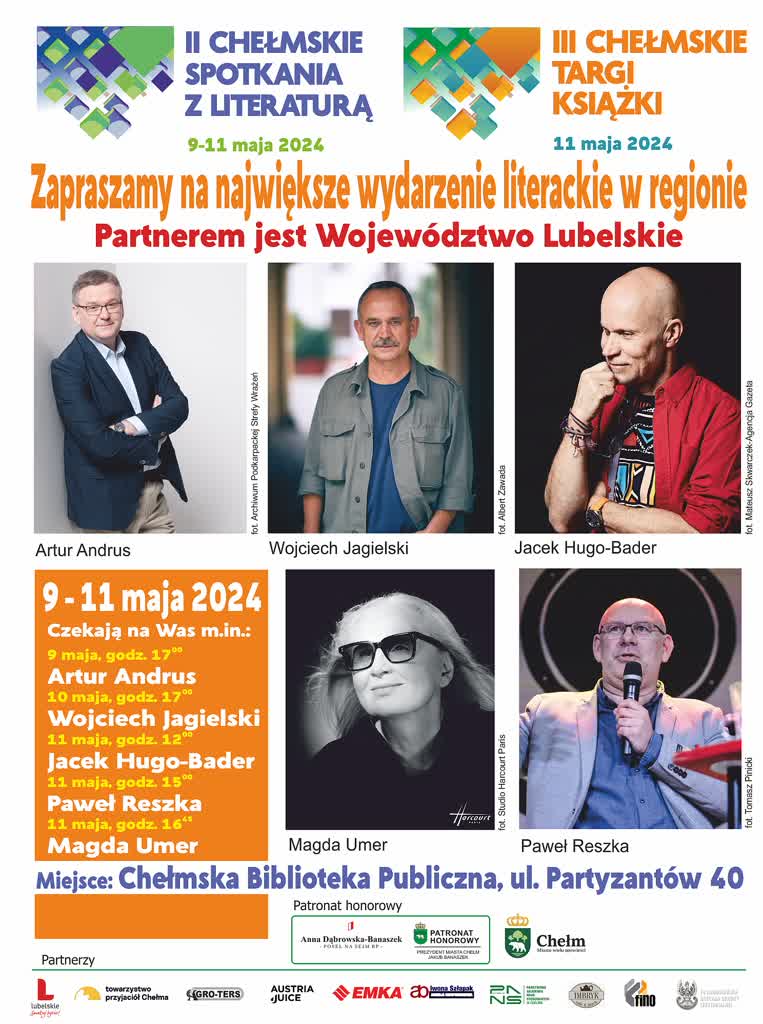 Święto literatury w Chełmie. Druga edycja festiwalu 2 ChTK_gazeta_7maja.jpg