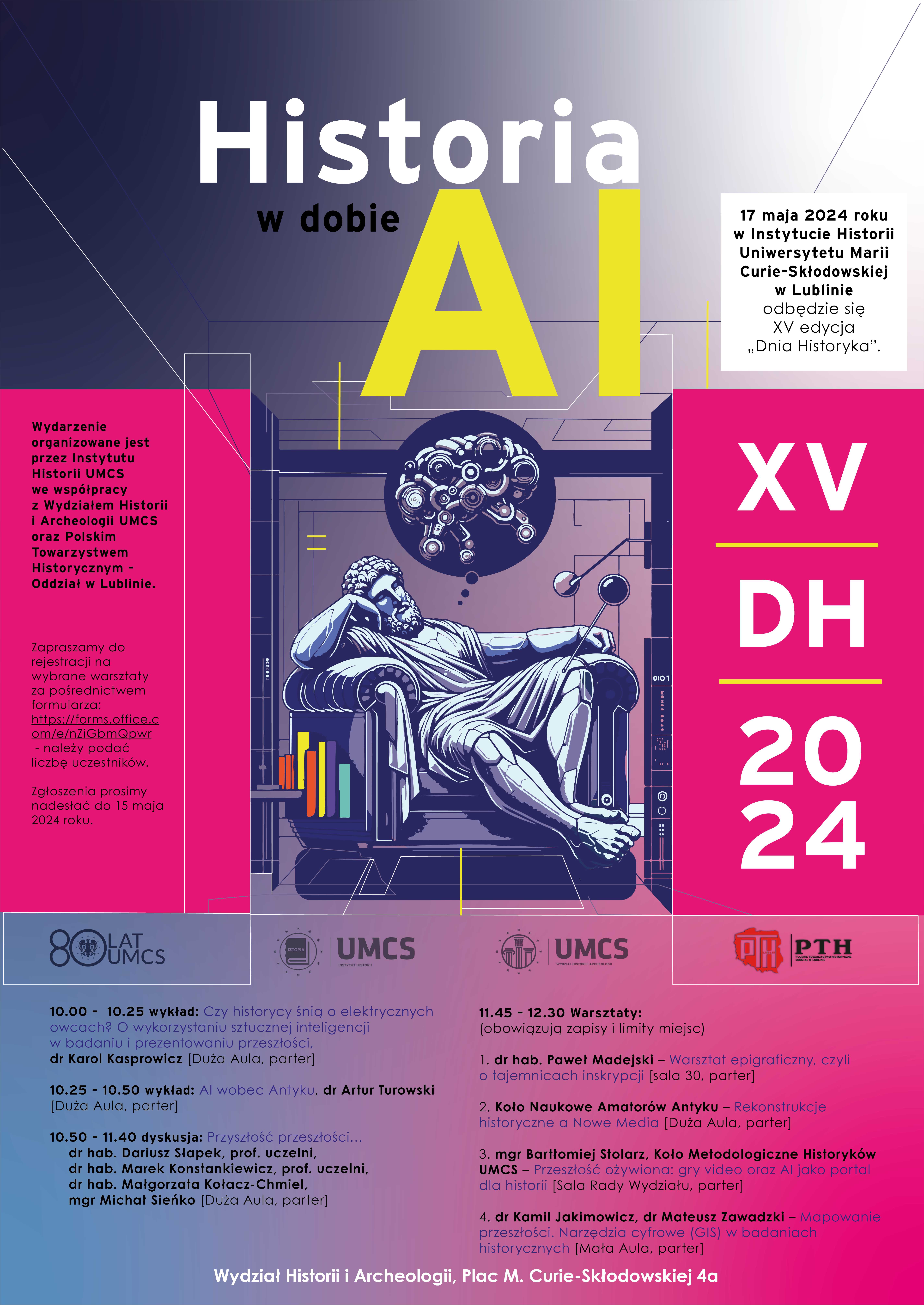 Gry wideo i AI na "Dniu Historyka" 2 Dzień Historyka - plakat.jpg