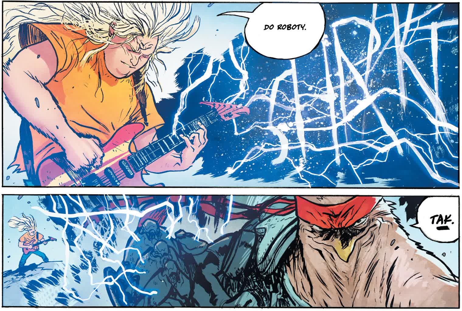 Sztuka jako ratunek. Metalowe riffy Zabójczego Sokoła 2 Murder falcon-pl5.jpg