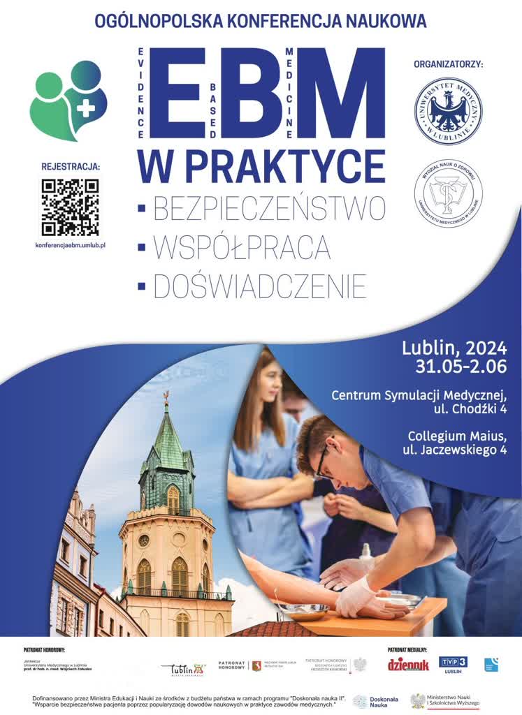 Medycyna i nauka. Międzynarodowi eksperci na lubelskiej uczelni 2 plakat_ebm.jpg