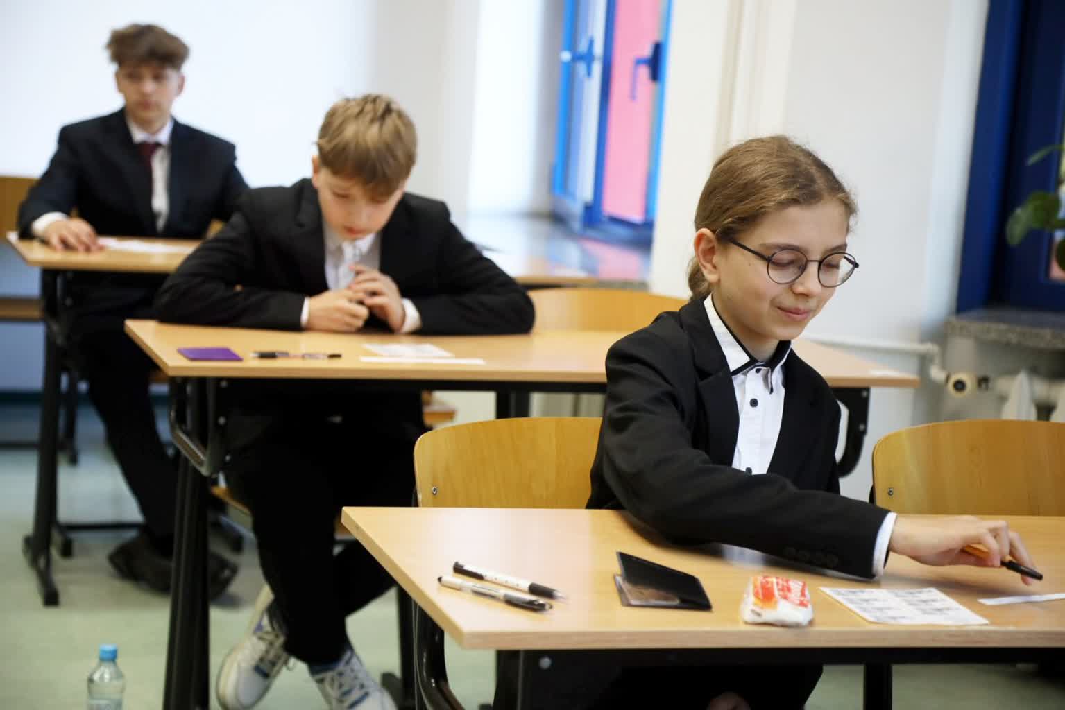 Już po egzaminie z języka polskiego. Jak poszło lubelskim ósmoklasistom? 2 pm_SP51-140524-021.jpg