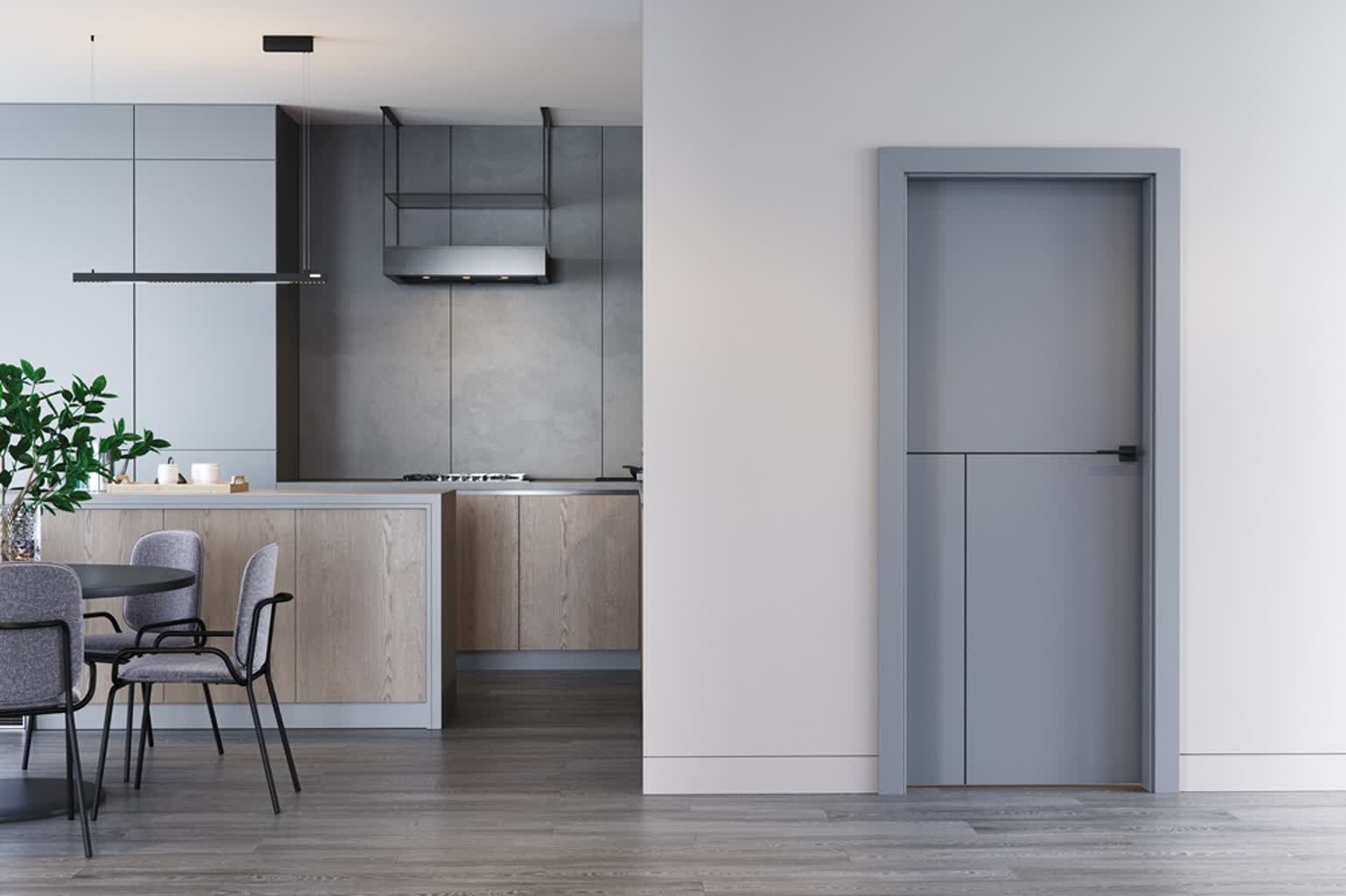 Oliwka, kaszmir czy fiord? Modne kolory drzwi wewnętrznych w matowym wykończeniu 4 portaline_l1_okleinalakierowanaszaryplatynowymatt_intarsjeczarne.jpg