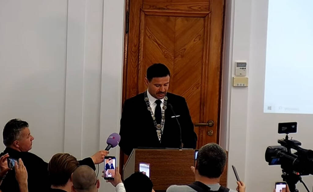 Uroczyste ślubowanie nowego prezydenta. Inauguracyjna sesja Rady Miasta Zamość 2 zmc 2024 05 06 180042