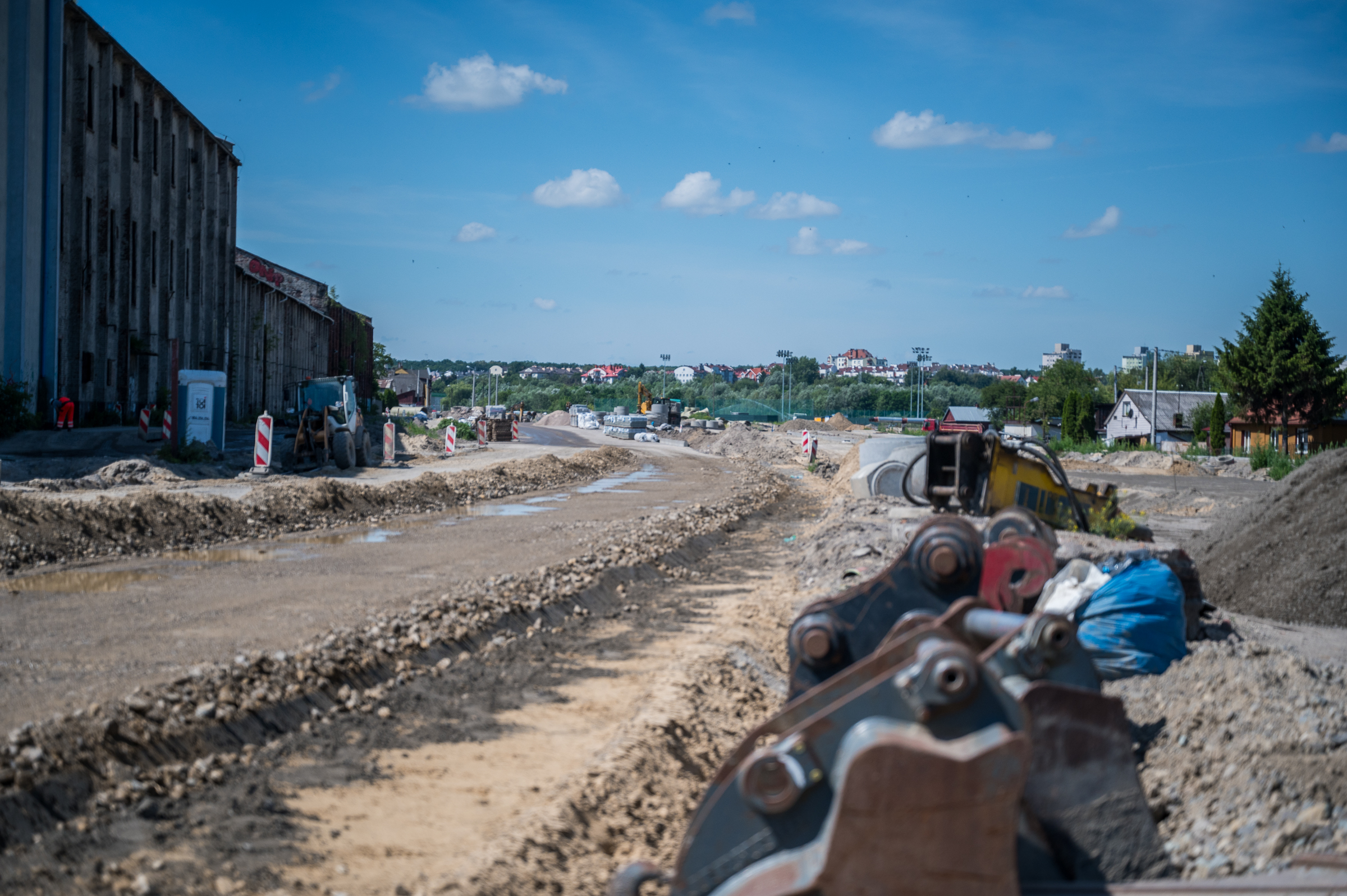 Utrudnienia w Lublinie. Odcinek jednej z ulic zostanie zamknięty 2 Budowa przedłużenia ul. Lubelskiego Lipca '80_fot. Miasto Lublin_2.jpg