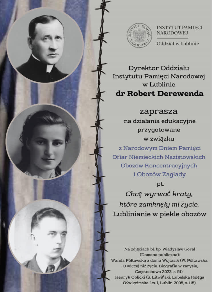 „Chcę wyrwać kraty, które zamknęły mi życie". IPN organizuje zajęcia edukacyjne 2 ipn1.png