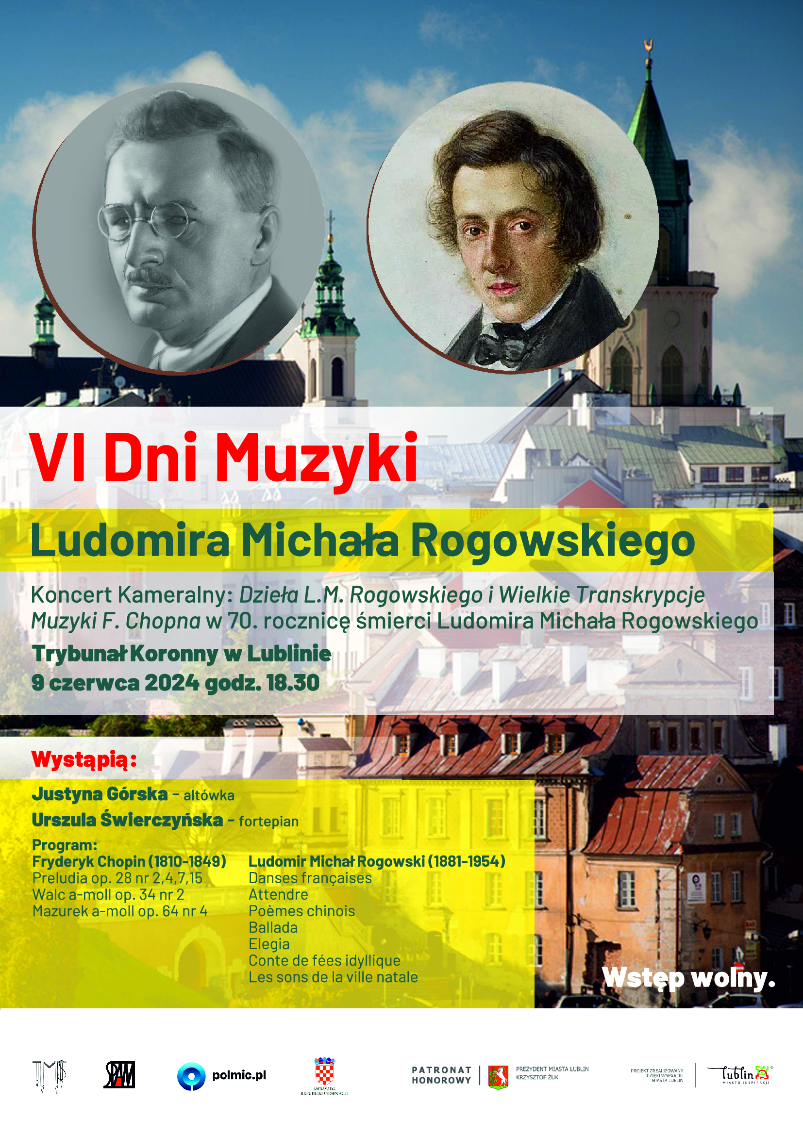 Muzyka lubelskiego kompozytora na darmowym koncercie 2 plaakat%20VI%20Dni%20Muzyki%20Ludomira%20Micha%C5%82a%20Rogowskiego.jpg