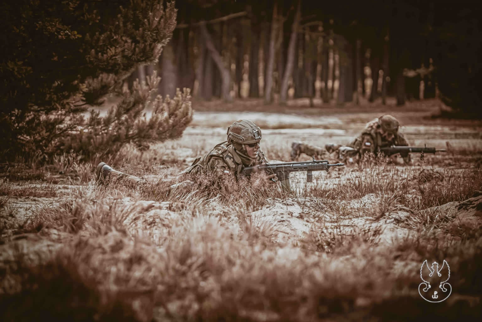 Wakacje na poligonie. Terytorialsi z Kraśnika ćwiczyli w Nowej Dębie 3 2LBOT_poligon_3.jpg