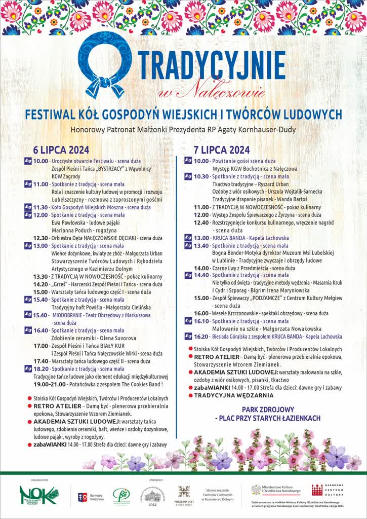 Weekend pod znakiem ludowości. Niezwykły festiwal w Nałęczowie 2 448928891_864366699057882_6816197537128209164_n.jpg