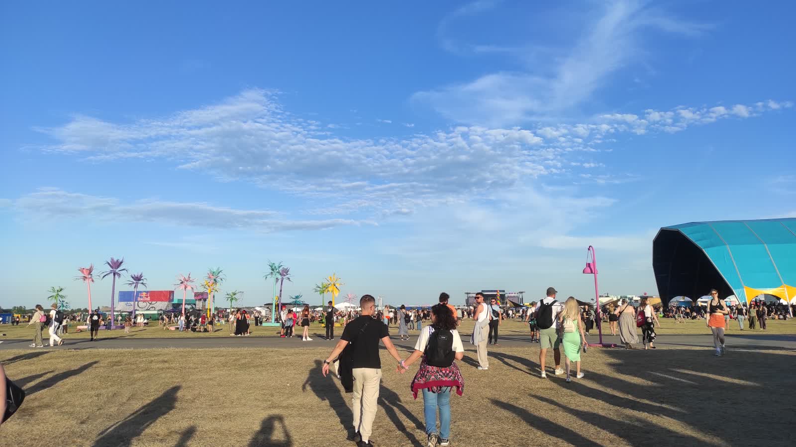 4 dni muzycznej radości - relacja z Open'er Festival 24 3 Część terenu festiwalu