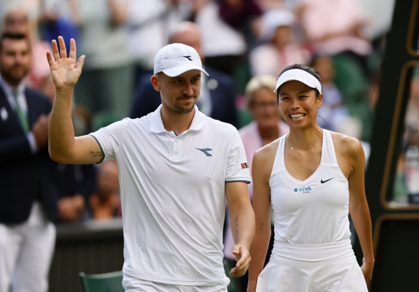 Wimbledon: Jan Zieliński i Su-Wei Hsieh triumfatorami gry mieszanej 3 net-epa11478115.jpg