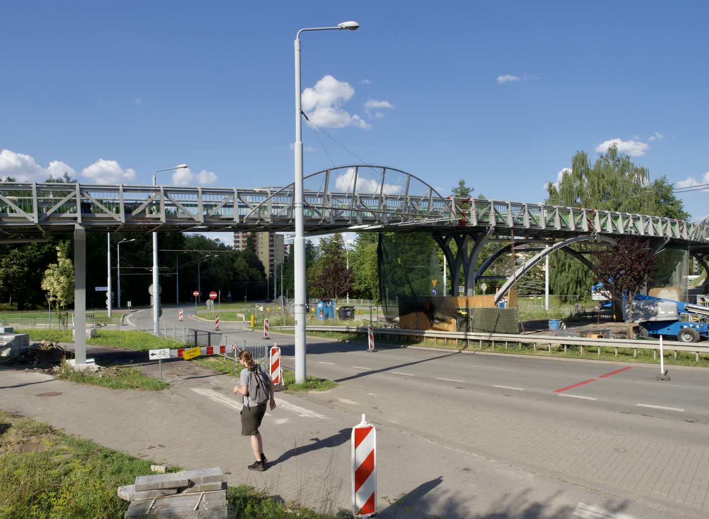 Kolejny etap przebudowy kładki. Zmieni się czasowa organizacja ruchu 2 P7181119.jpeg