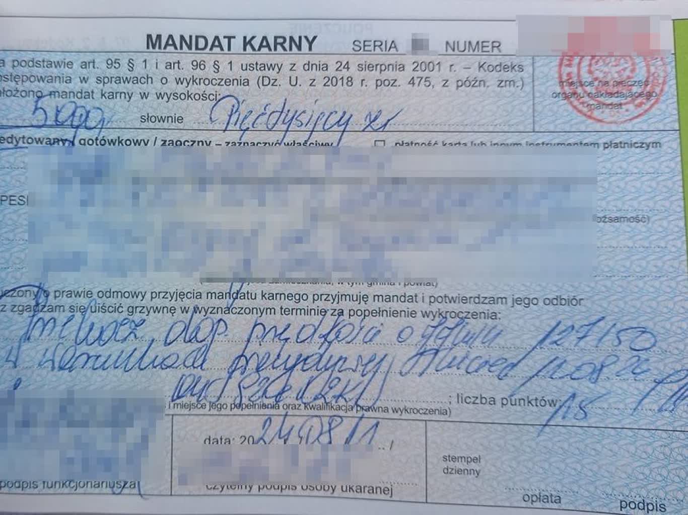 Pirat zatrzymany w Tłuśćcu. Pomylił drogę krajową z torem wyścigowym 2 343-248525.jpg