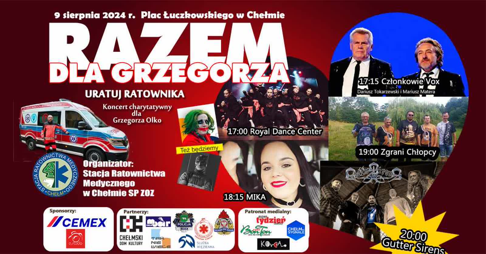 „Razem dla Grzegorza”. Koncert charytatywny w Chełmie 2 453730371_122166981080181201_1015157370690739394_n.jpg