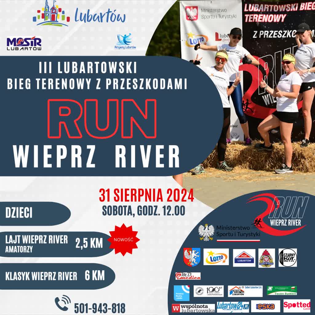 Przez wodę i błoto. Bieg dla prawdziwych twardzieli w Lubartowie 2 457451758_484993620958822_2327957417805148179_n.jpg