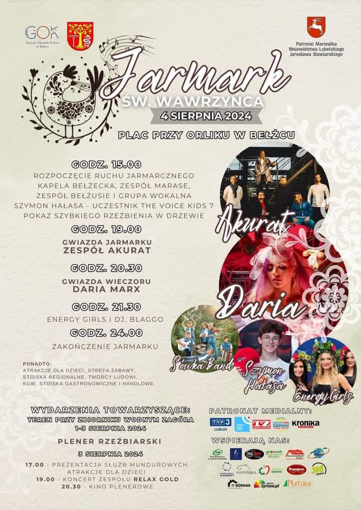 Tradycja i rozrywka. W niedzielę Jarmark św. Wawrzyńca 2 gmina 1.jpg