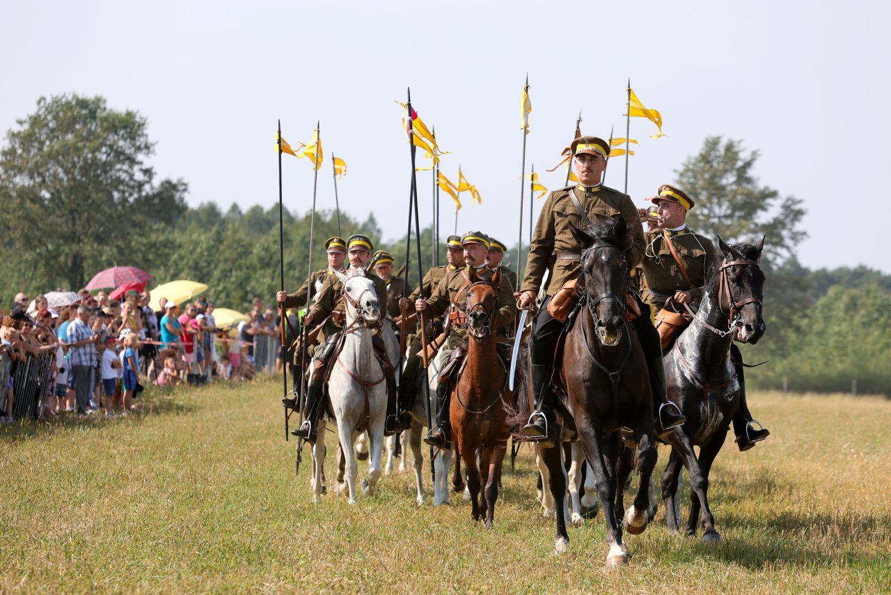 2023.08.27. WOLICA SNIATYCKA . BITWA POD KOMAROWEM . INSCENIZACJA BITWY POD KOMAROWEM . 
FOT. PIOTR MICHALSKI