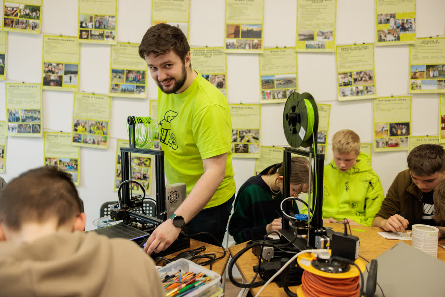 W Lublinie powstanie Branżowe Centrum Umiejętności. Będzie uczyć robotyki 3 Warszaty druku 3D_fot. Miasto Lublin (1).jpg