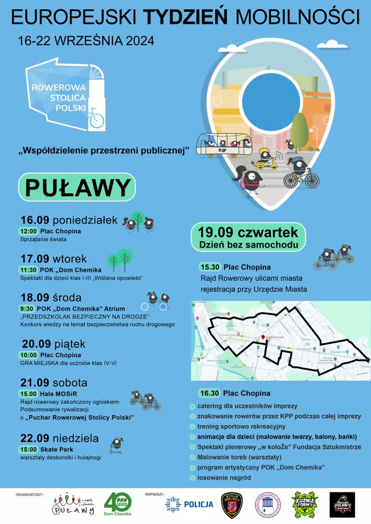 Wspólny czas i zdrowy tryb życia. Puławianie świętują dzień bez samochodu 2 2024-09-16 Europejski Tydzień Mobilności.jpg