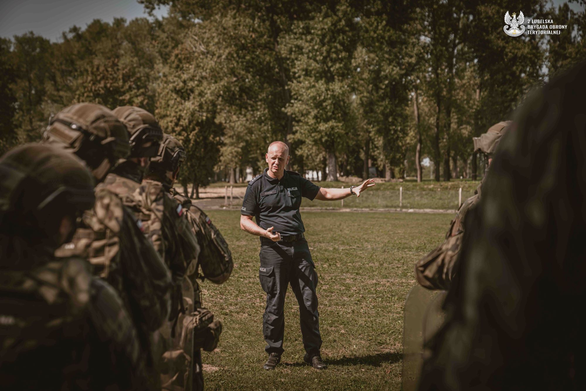 Lubelscy terytorialsi od 3 lat strzegą granicy 3 2LBOT_szkolenie z Policją_4.jpg