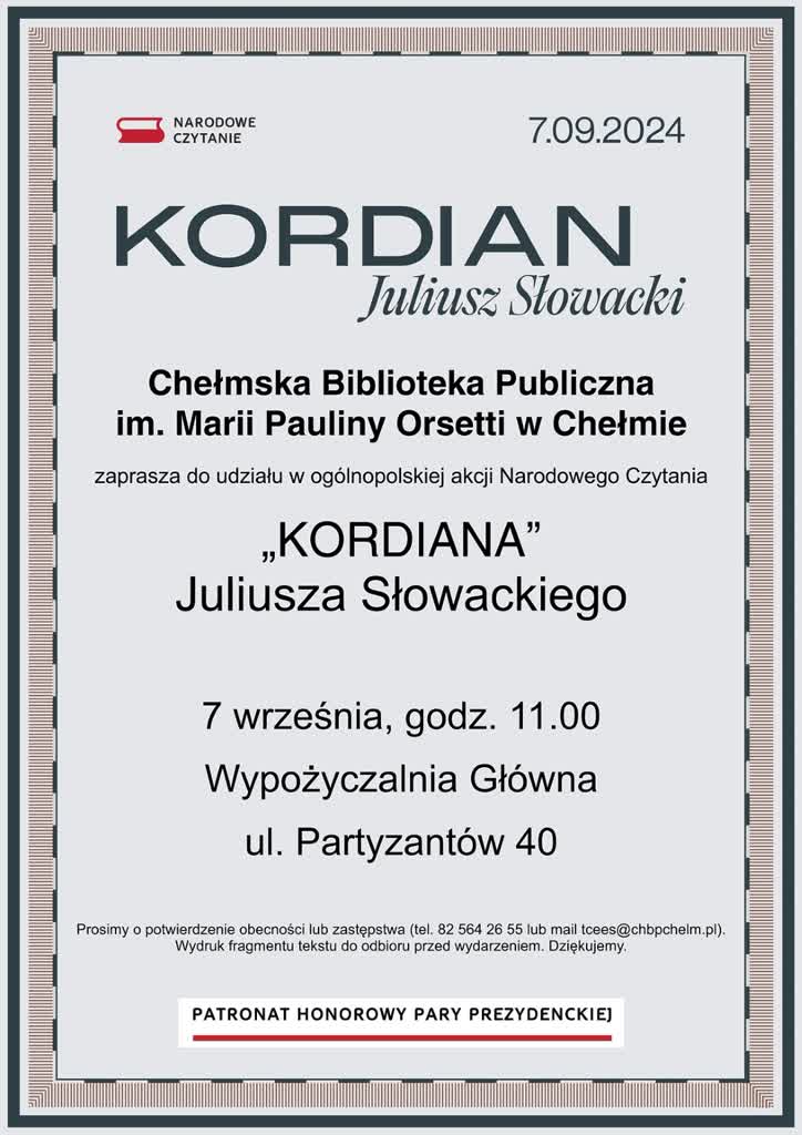 Narodowe Czytanie w chełmskiej bibliotece. Można jeszcze się zgłosić 2 457133631_848930870672389_3597397439172478458_n.jpg
