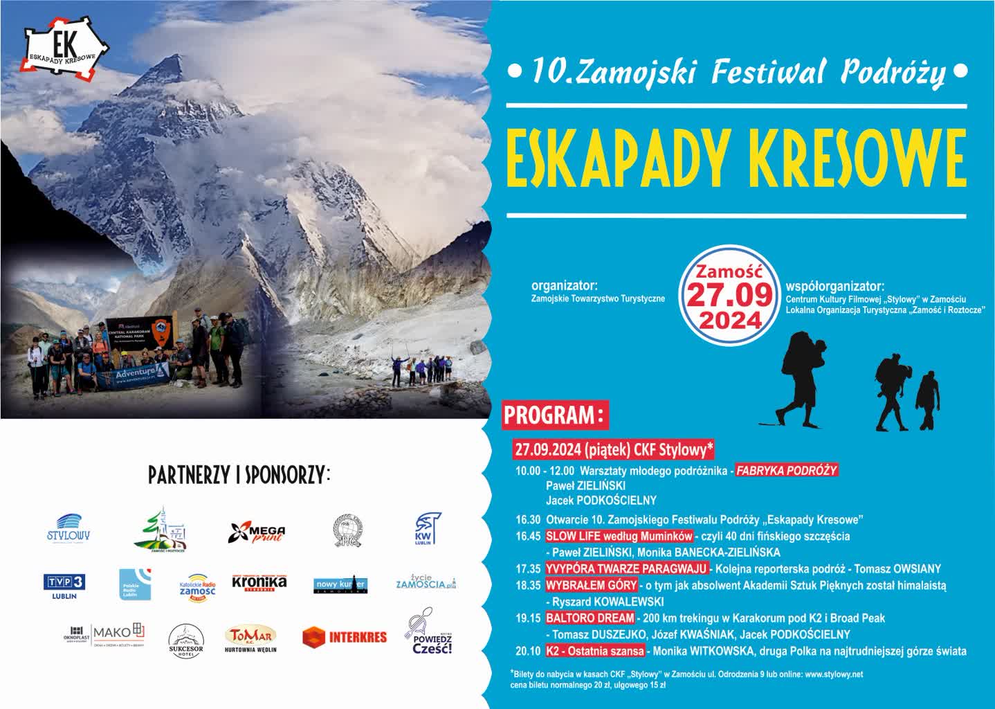 „Eskapady Kresowe”. Zamojski Festiwal Podróży już po raz dziesiąty 2 460714156_1031078372142584_5486632633154390486_n.jpg