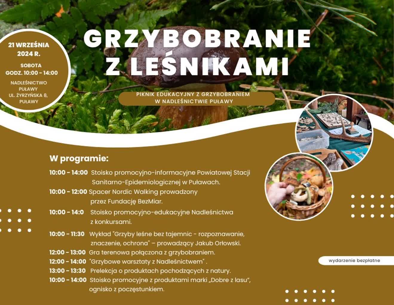 Na grzyby z leśnikami. Piknik w Nadleśnictwie Puławy 2 460733211_122132635568337046_202660932830475389_n.jpg