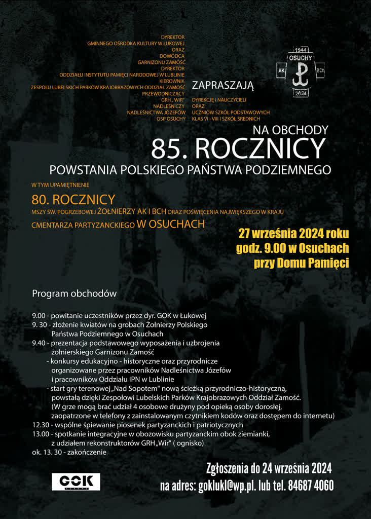 85. rocznica powstania Polskiego Państwa Podziemnego. Obchody w Osuchach 2 461061248_835515618698959_4220529402595009683_n.jpg