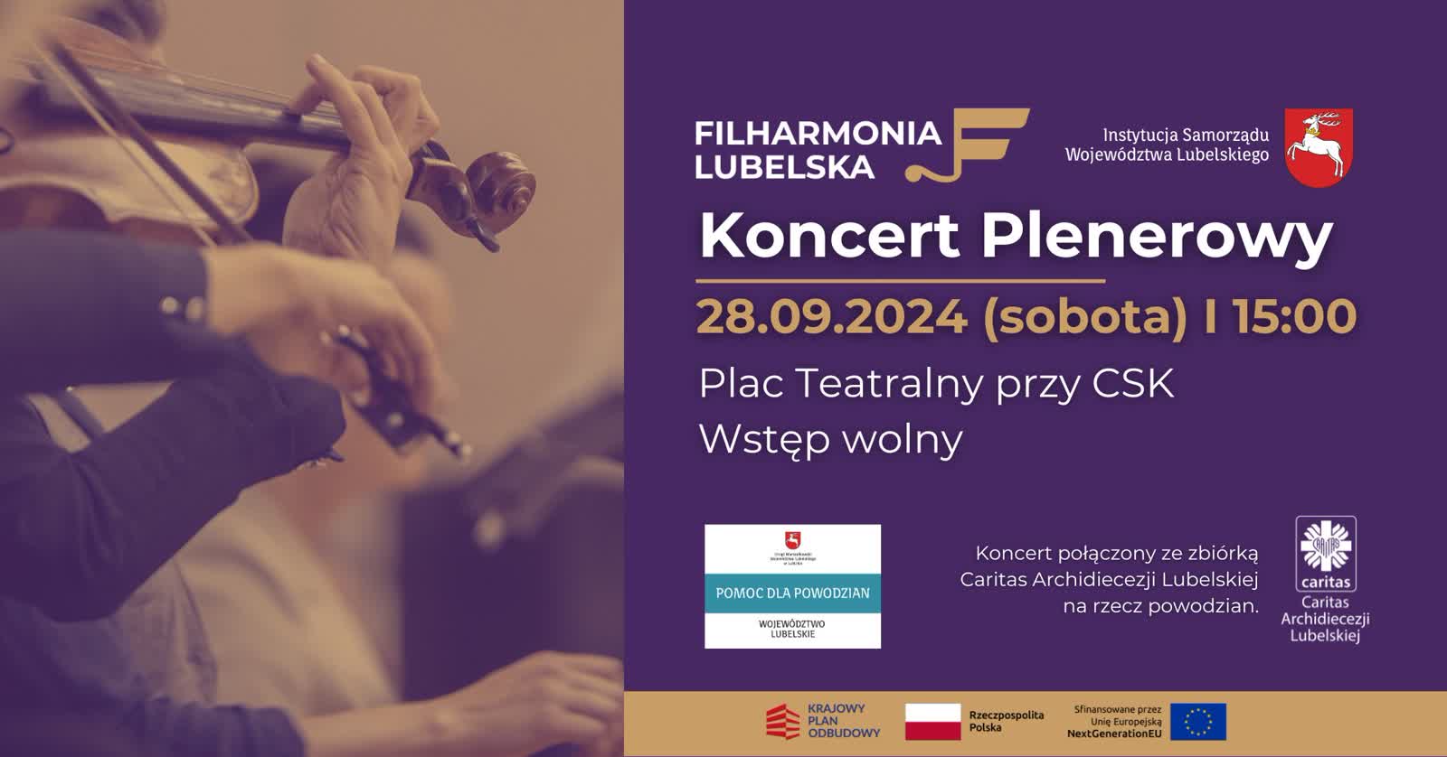 Muzycy Filharmonii Lubelskiej zagrają dla powodzian 2 461183656_1094785162302104_5882268535733598871_n.jpg