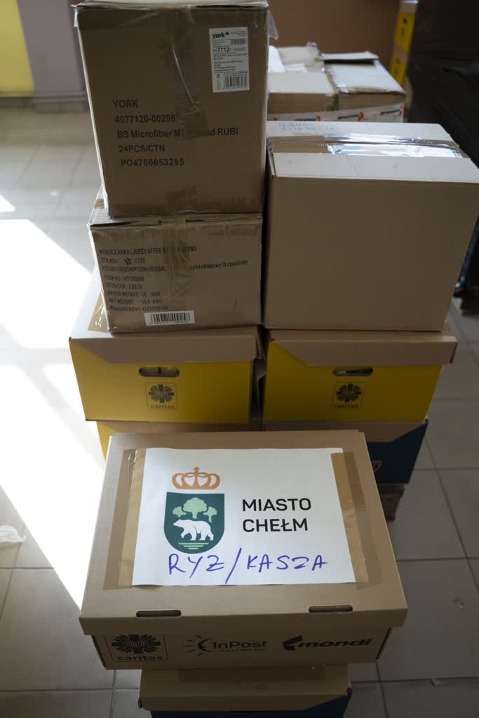 Punkt pomocowy w Chełmie kończy zbiórkę darów dla powodzian 2 DSC06503.JPG