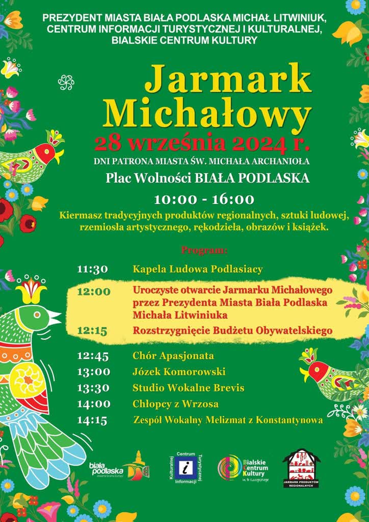 Jarmark Michałowy w Białej Podlaskiej. Poznamy zwycięskie projekty budżetu obywatelskiego 2 IMG_4536.jpeg