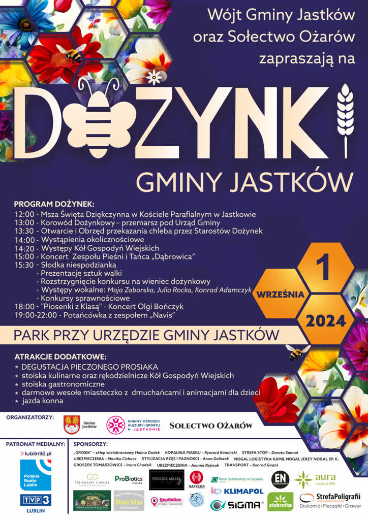 Dożynkowa niedziela w regionie. Gdzie odbędą się święta plonów? 5 jastków.png