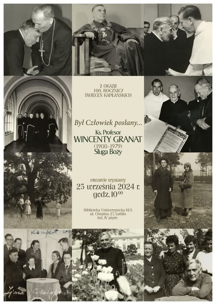 Rektor KUL, który umarł w opinii świętości. Wystawa o ks. prof. Wincentym Granacie 2 ks-_granat.jpg