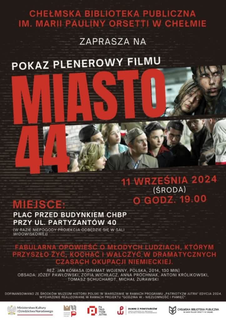 „Miasto 44” w plenerze. Chełmska biblioteka zaprasza 2 SpektaklPowstanie-6-Duży.jpg