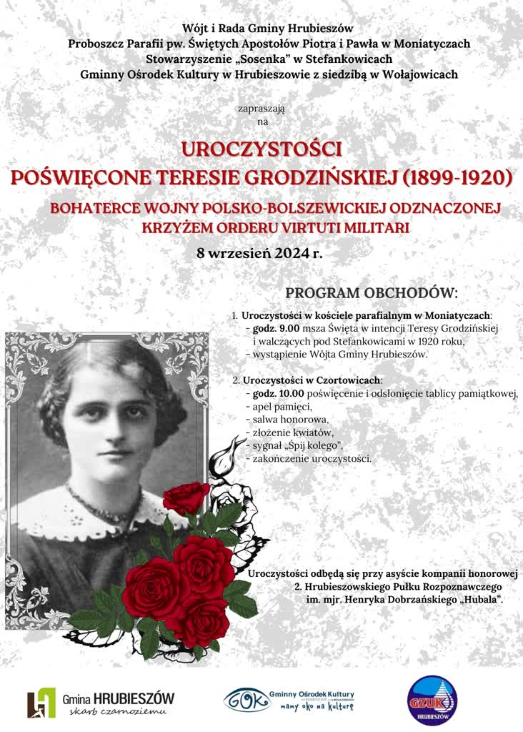 Lubelskie: uhonorują bohaterkę wojny polsko-bolszewickiej 2 utroczystości.jpg