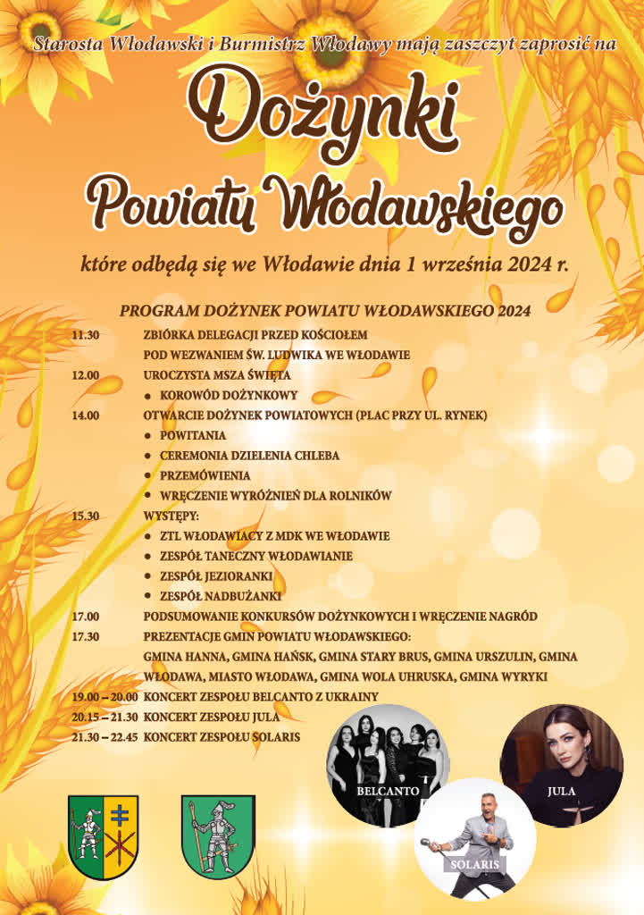 Dożynkowa niedziela w regionie. Gdzie odbędą się święta plonów? 3 włodawa.jpg