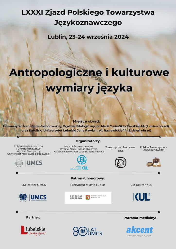 Językoznawcy z całej Polski zjeżdżają do Lublina 2 Zjazd-PTJ_wrzesien-2024.jpg