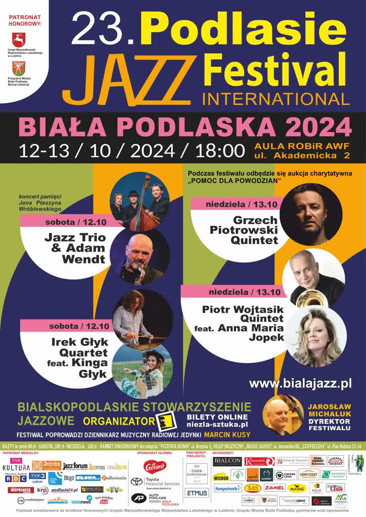Gratka dla miłośników muzyki. Rusza Podlasie Jazz Festival 2 462465647_851956893592251_208775104464976767_n.jpg