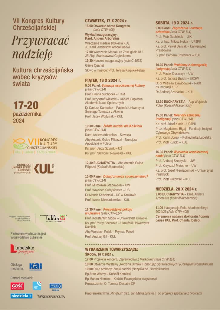 Rusza VII Kongres Kultury Chrześcijańskiej 2 462932786_852434077096681_4193250521360153266_n.jpg