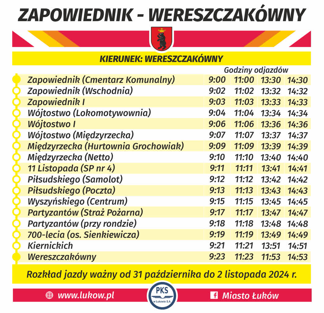 Specjalne autobusy zawiozą na łukowskie cmentarze 2 rzokład 1.png