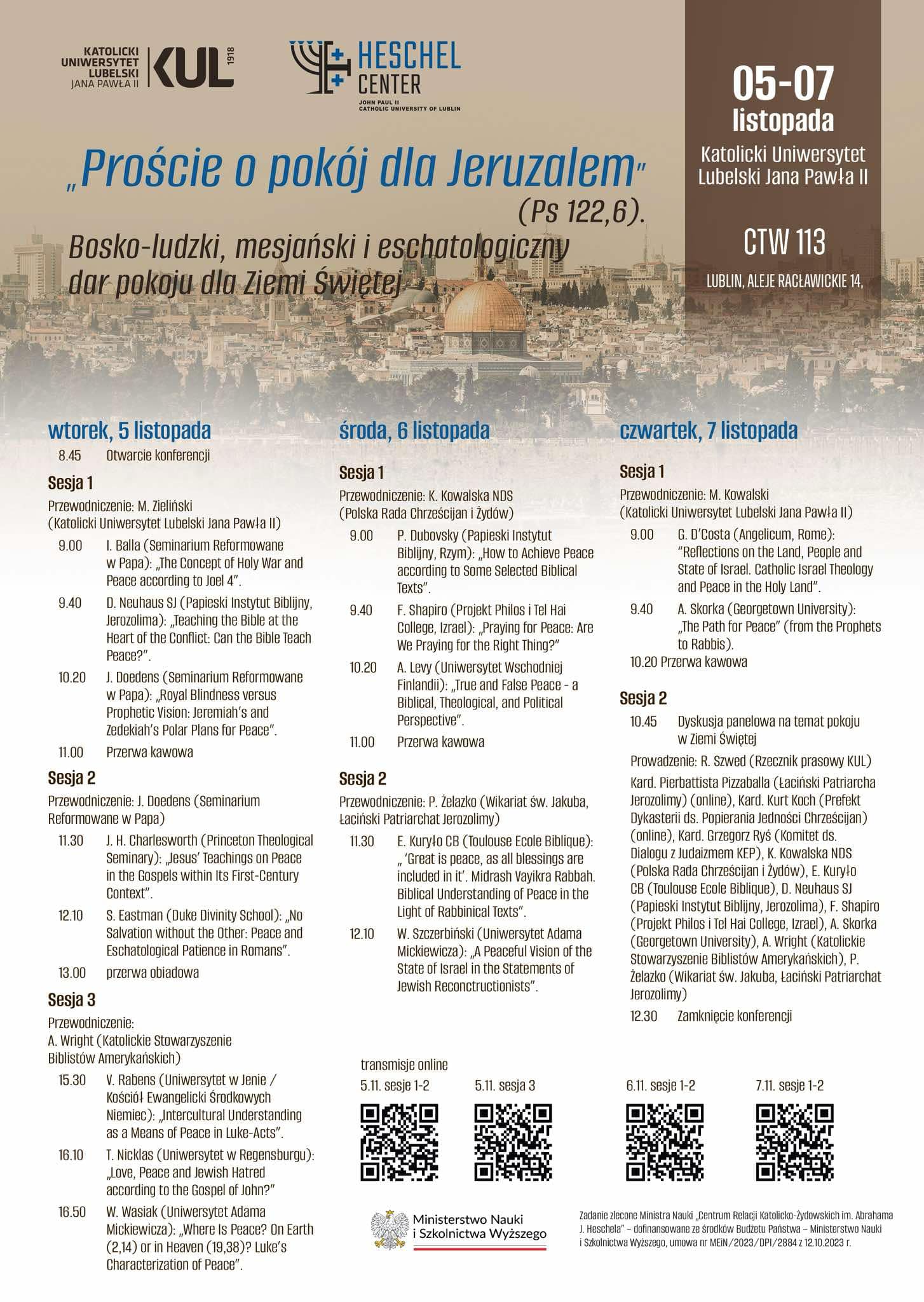 W jaki sposób Biblia rozumie dar pokoju? Międzynarodowe spotkanie w Lublinie 2 IMG_1664.jpeg