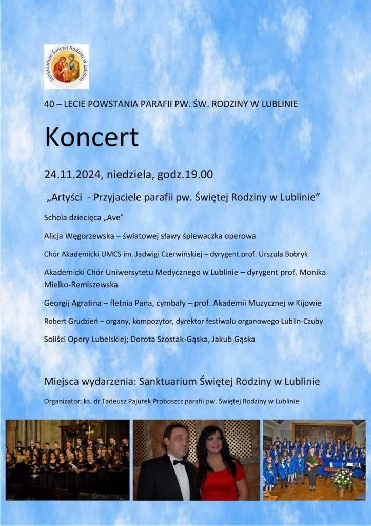 Parafia uczci jubileusz wyjątkowym koncertem 2 koncert.jpg