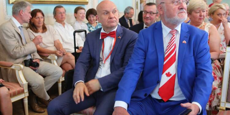 2019-07-01T10:50:11:00 ,  Fot. Piotr Michalski  Medale Unii Lubelskiej dla organizacji polonijnych .