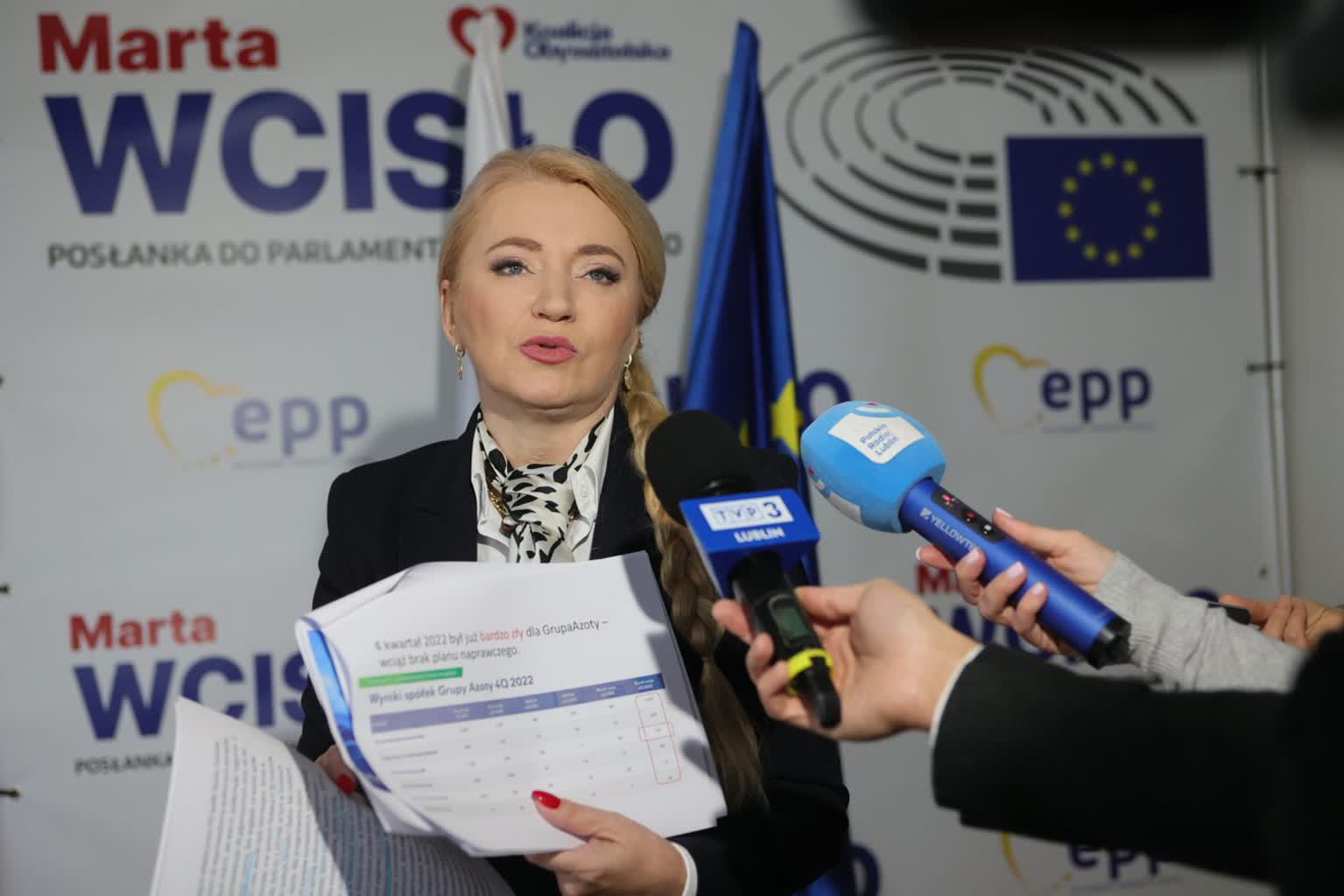 „Niekompetencja, pazerność”. Europosłanka Marta Wcisło kontra byli członkowie zarządu Azotów Puławy 2 pm_WCISLO-181124-001.jpg