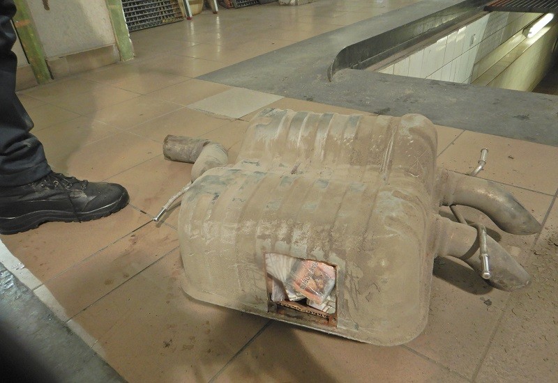 Papierosowa kontrabanda zatrzymana na granicy 2 20241216_papierosy(1).JPG