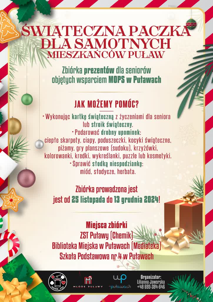 Upominki dla samotnych. Zbiórka darów w Puławach 2 469360687_28155940670686766_404329162543675240_n.jpg