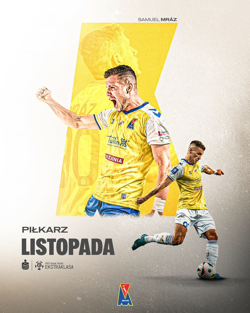 Sukces lubelskiego zawodnika. Samuel Mraz piłkarzem listopada 2 470692865_982389170584924_311797012205975129_n.jpg
