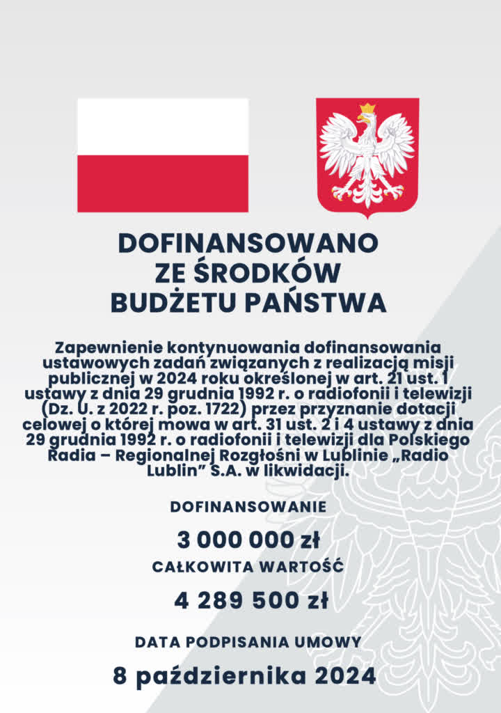 Dotacja celowa Ministra Kultury i Dziedzictwa Narodowego dla Radia Lublin w likwidacji 2 dotacja_paxdziernik.png